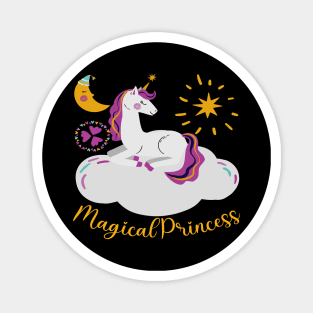 Cute Unicorn Gift For Girls - Magical Princess Magnet